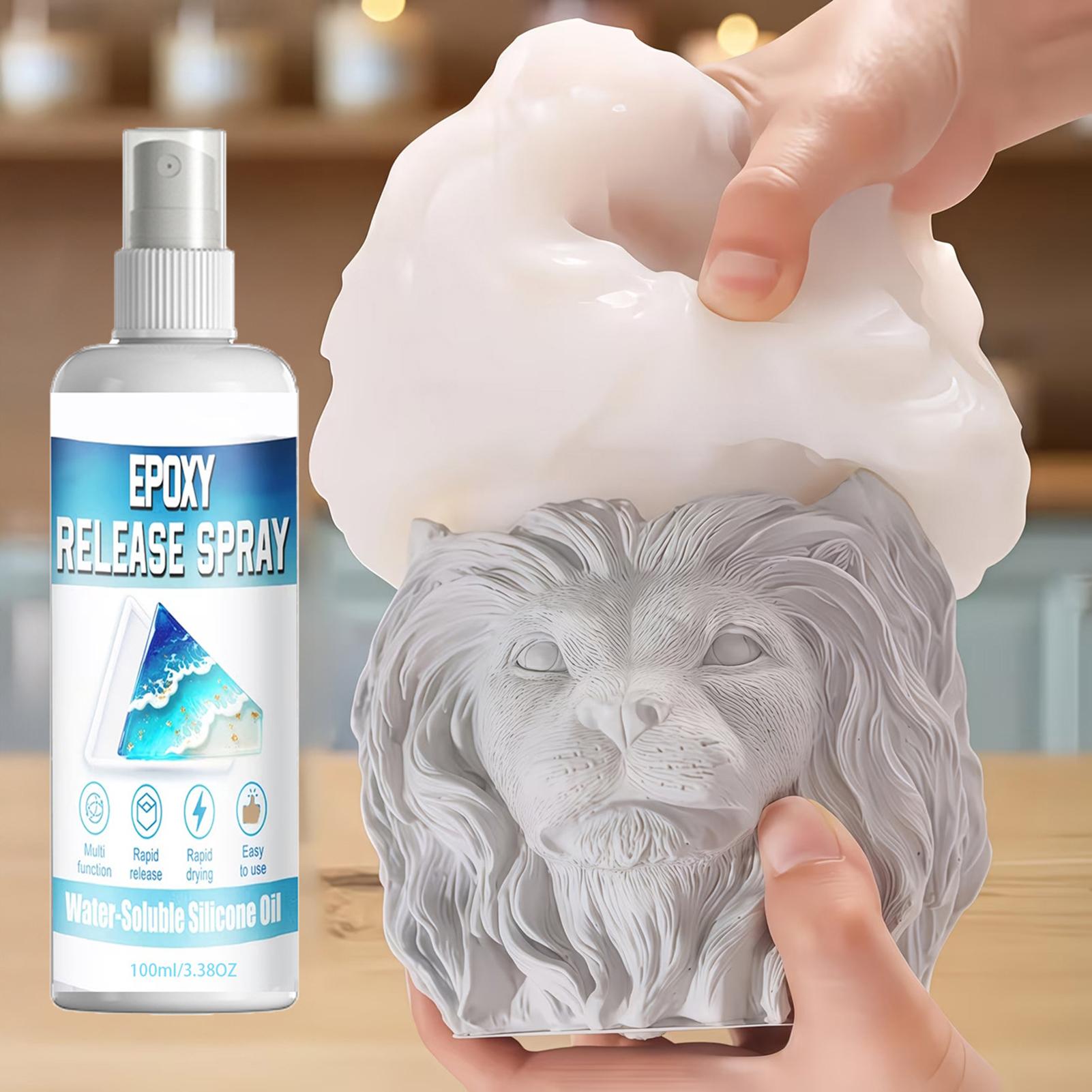 Soap Making Gloves - 100ml Silicone Release Spray Epoxy Release