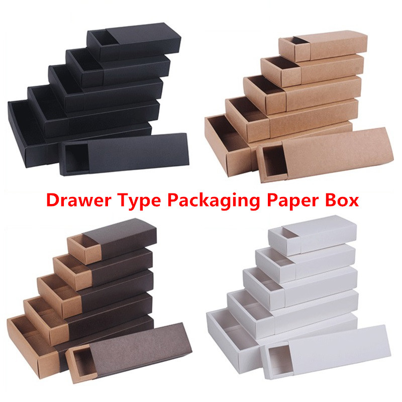 Kraft Soap Label - Kraft Paper Drawer Type Craft Gift