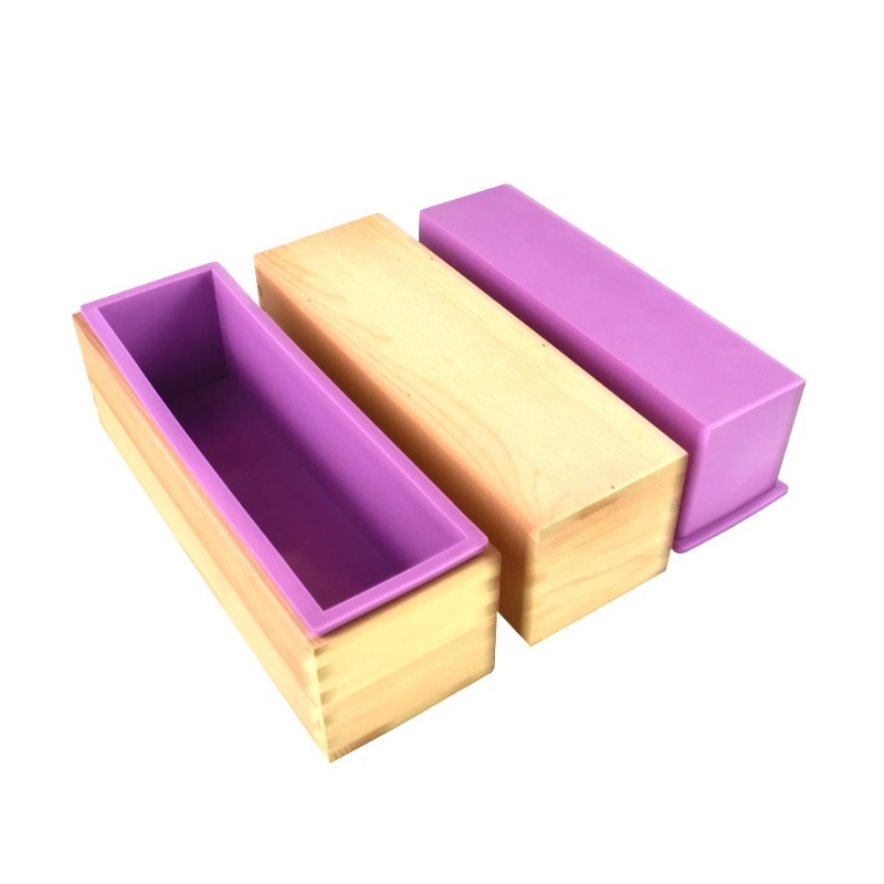 Soap Making Book - Flexible Silicone Soap Mold Rectangular Loaf