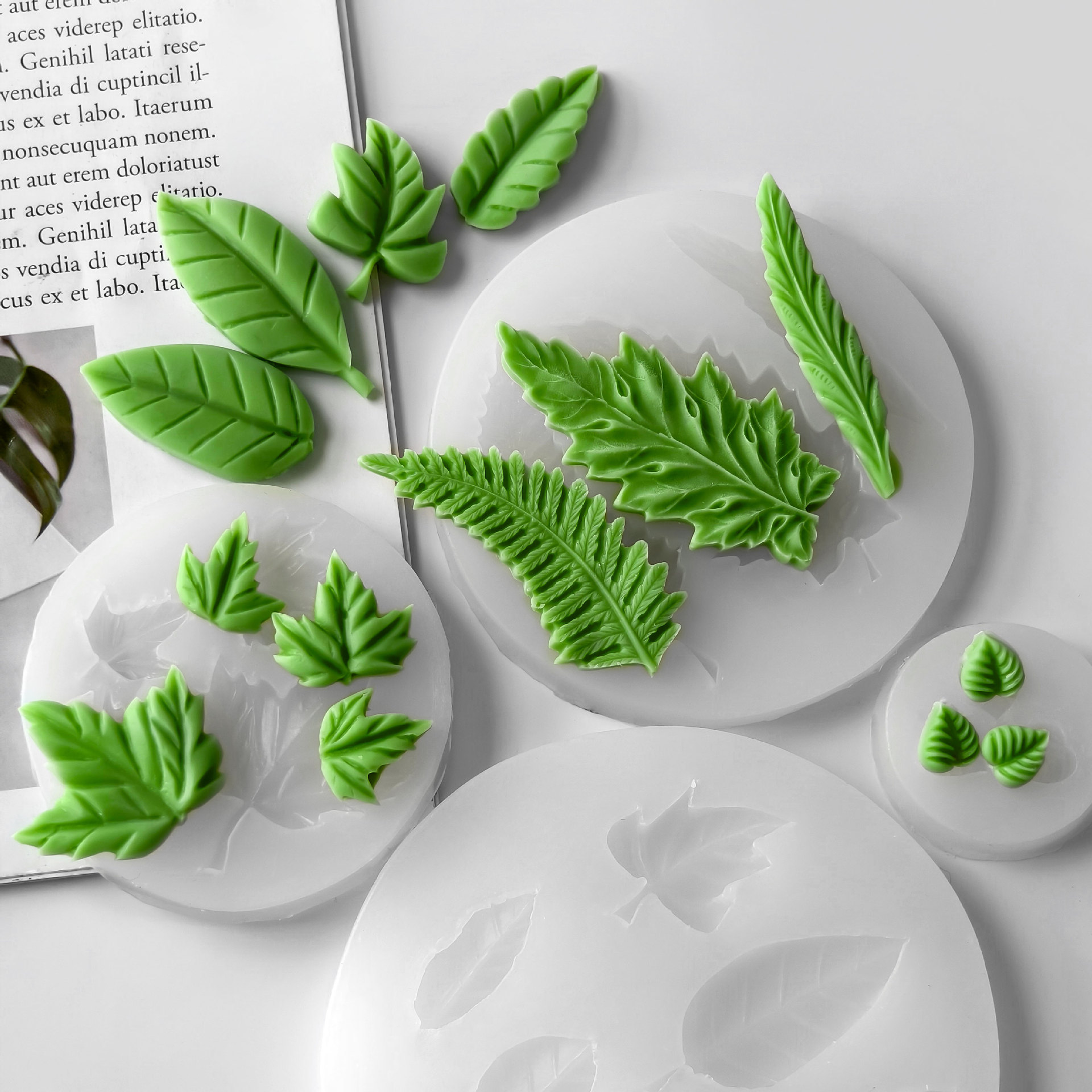 Soap Making At Home - DIY Maple Leaf Silicone Mold for