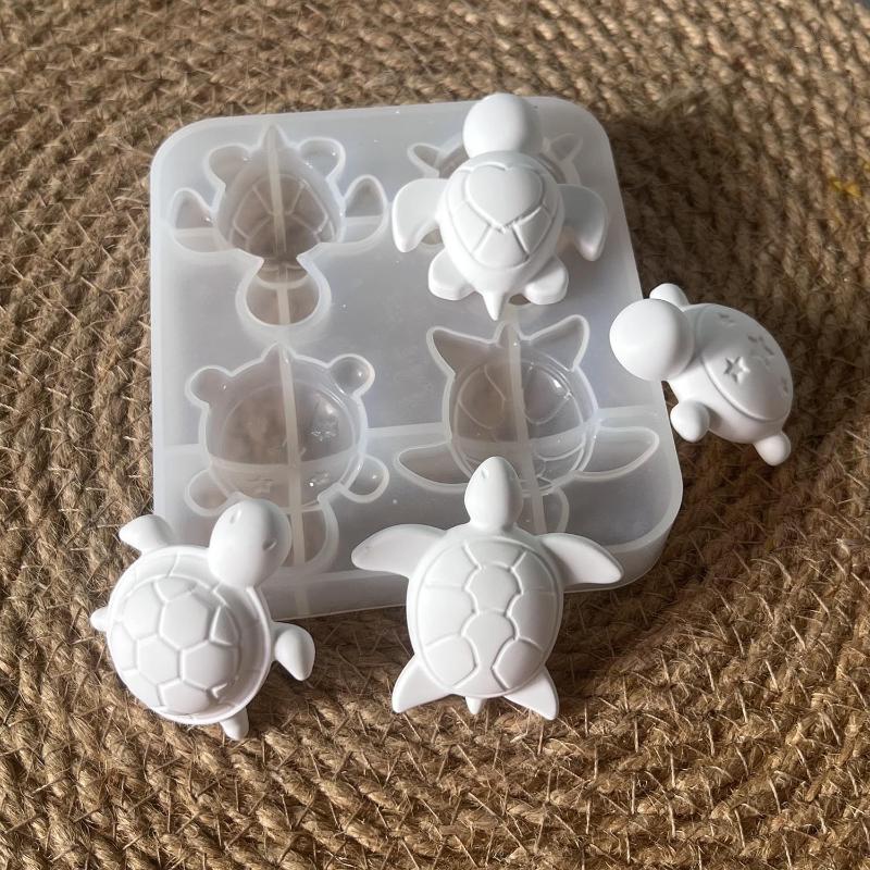 Soap Making Gloves - Four Turtles Plaster Silicone Molds DIY