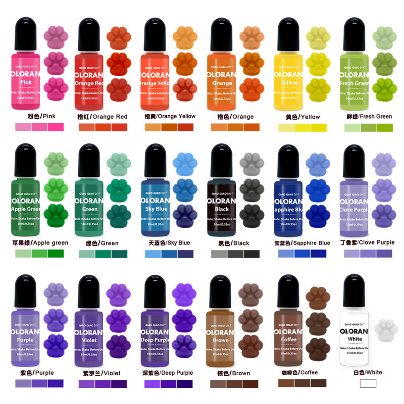 Soap Making At Home - 20 Colors Candle Dyes Wax Candles