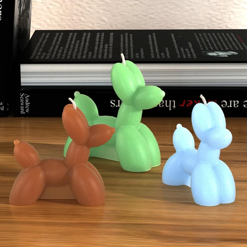 Soap Making Diy - Balloon Dog Silicone Mold, Puppy Silicone