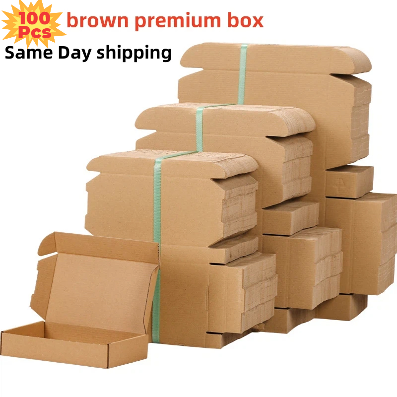 Kraft Soap Label - 50pcs/100pcs Kraft Paper Gift Carton Multi