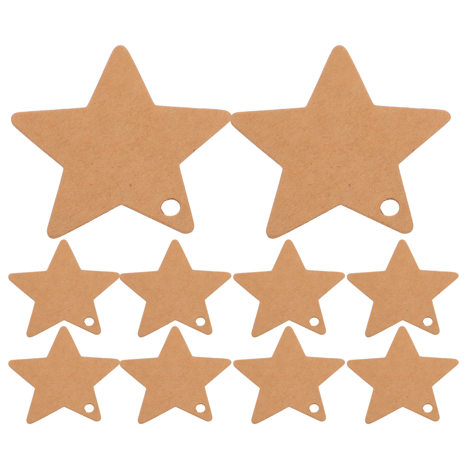 Kraft Soap Label - 100Pcs Kraft Paper Star Tags Blank