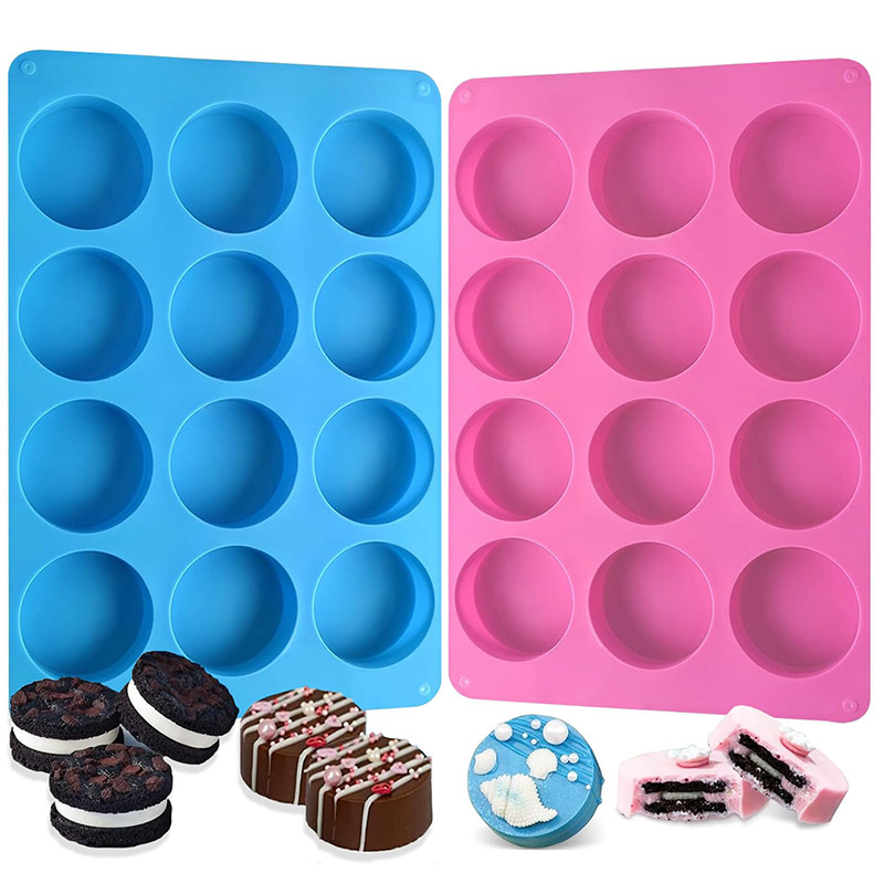 Round Silicone Molds 12-Cavity - огляд і ціна Soap Making Gloves