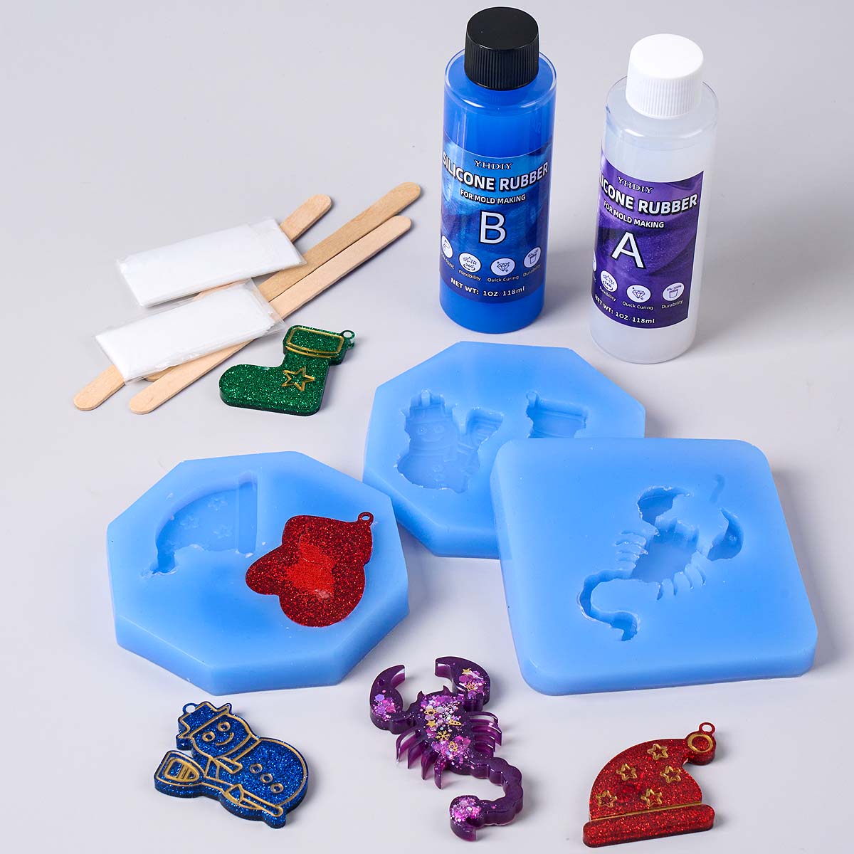 118ml/296ml Silicone Mold Maki - огляд і ціна Soap Making Diy