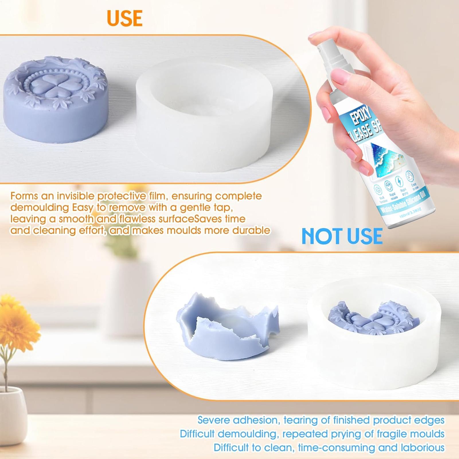 100ml Silicone Release Spray E - огляд і ціна Soap Making Gloves