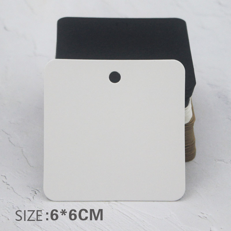 6x6cm Square Kraft Paper Tags  - огляд і ціна Kraft Soap Label