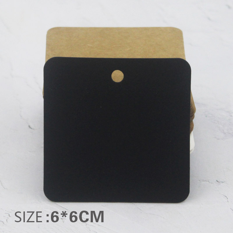 6x6cm Square Kraft Paper Tags  - огляд і ціна Kraft Soap Label
