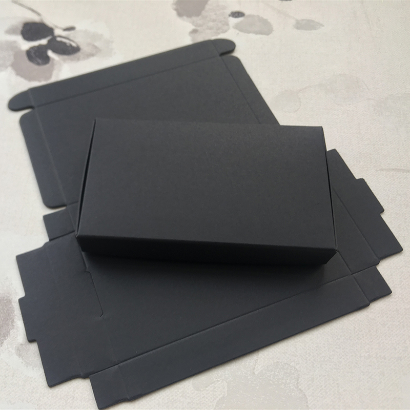 100pcs Blank Black Paper Gift  - огляд і ціна Kraft Soap Label