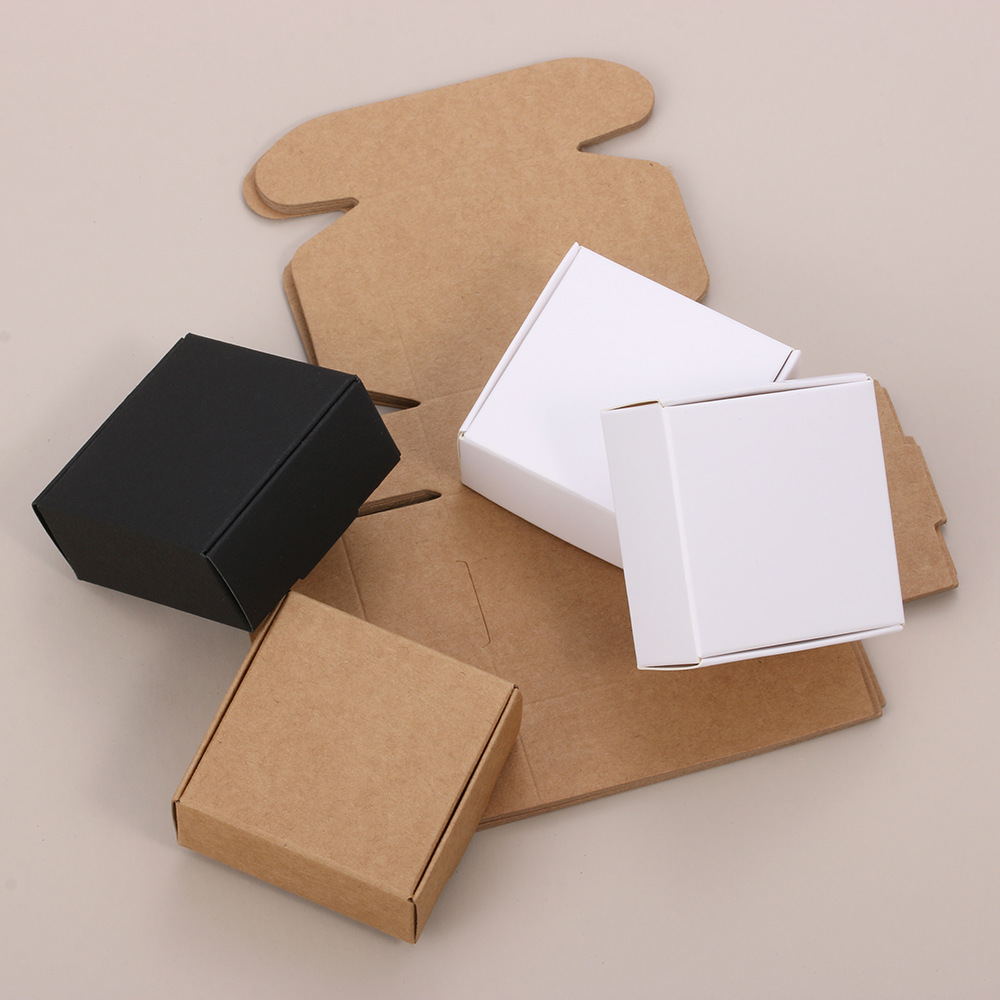50pcs / Kraft Carton Black Whi - огляд і ціна Kraft Soap Label