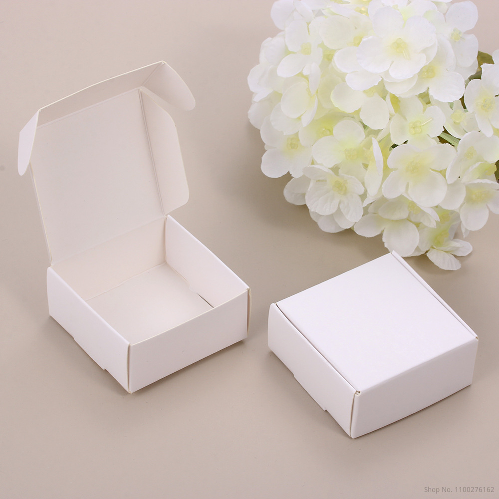 50pcs / Kraft Carton Black Whi - огляд і ціна Kraft Soap Label