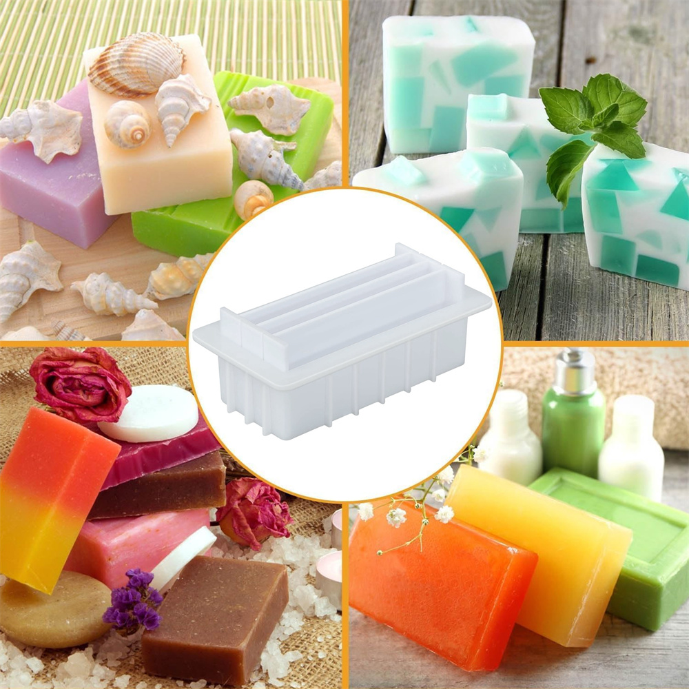 42oz Silicone Soap Mold with 5 - огляд і ціна Soap Making Book