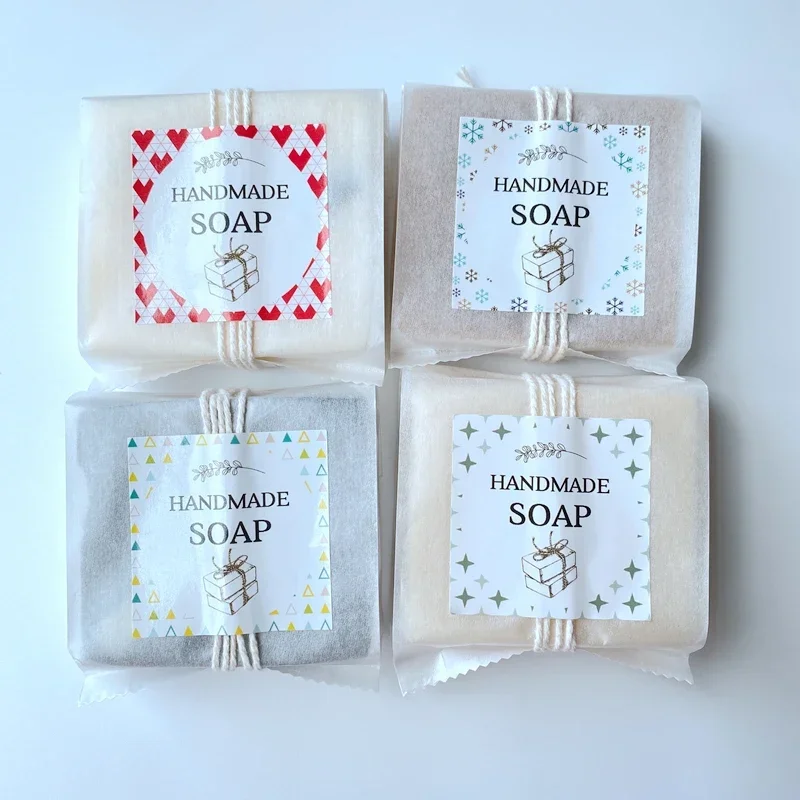 Handmade Soap Packaging Bag Wi - огляд і ціна Kraft Soap Label