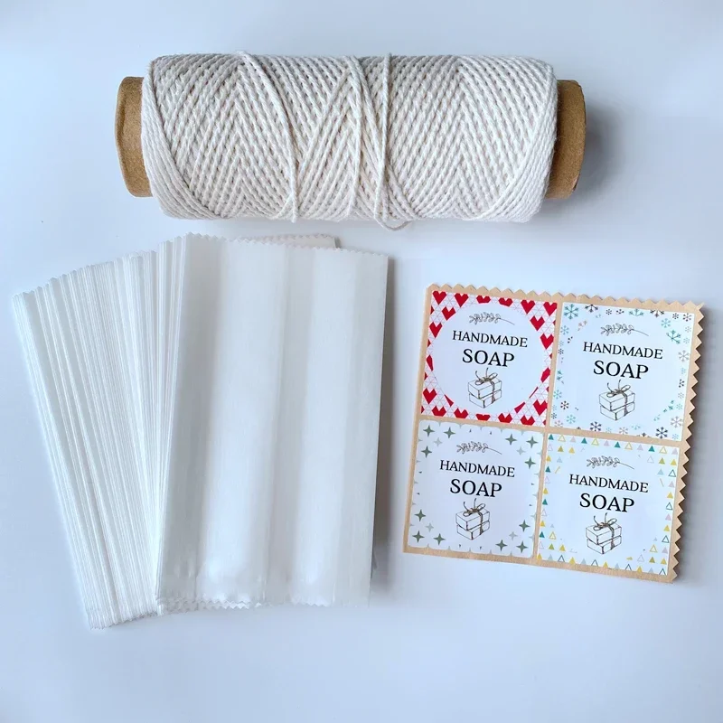 Handmade Soap Packaging Bag Wi - огляд і ціна Kraft Soap Label