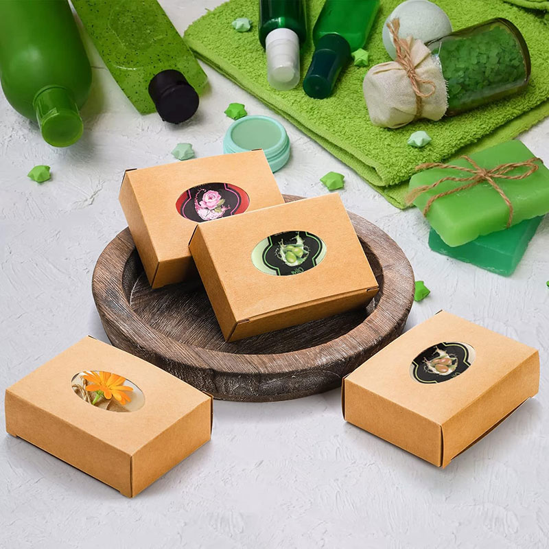 20/30Pcs Mini Kraft Paper Box  - огляд і ціна Kraft Soap Label