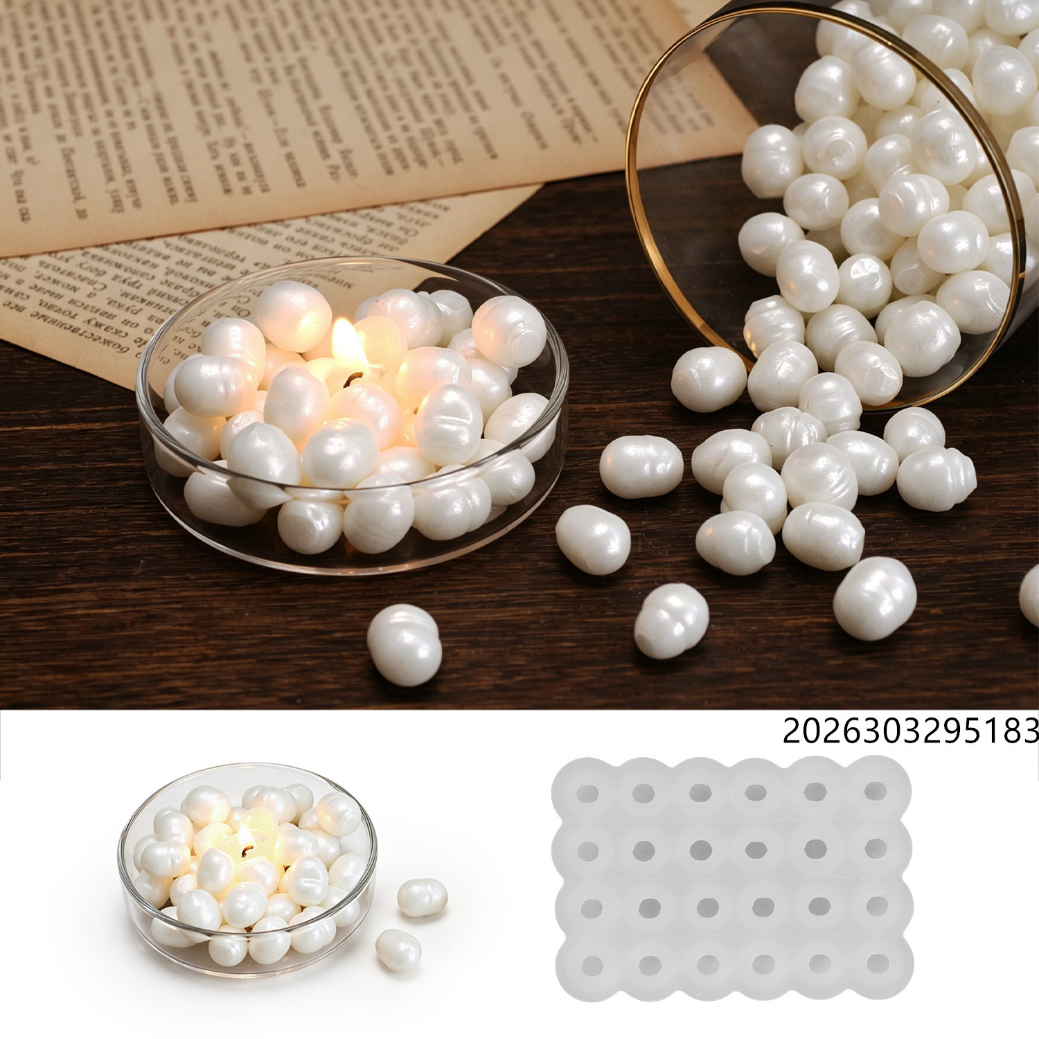 Healing Ocean Pearl Mirror Wax - огляд і ціна Soap Making Gloves