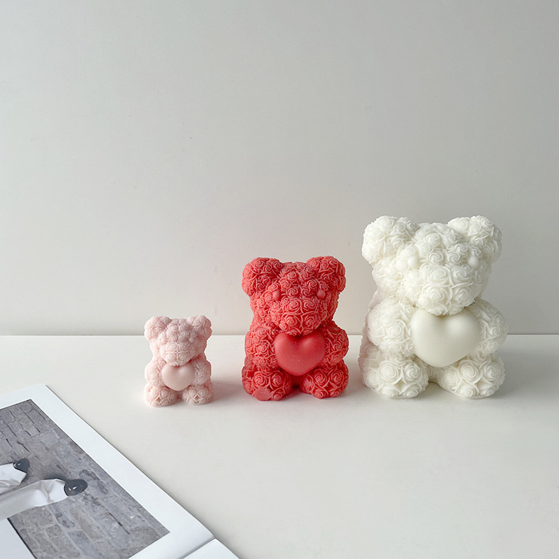 Valentine's Day Love Rose Bear - огляд і ціна Soap Making At Home