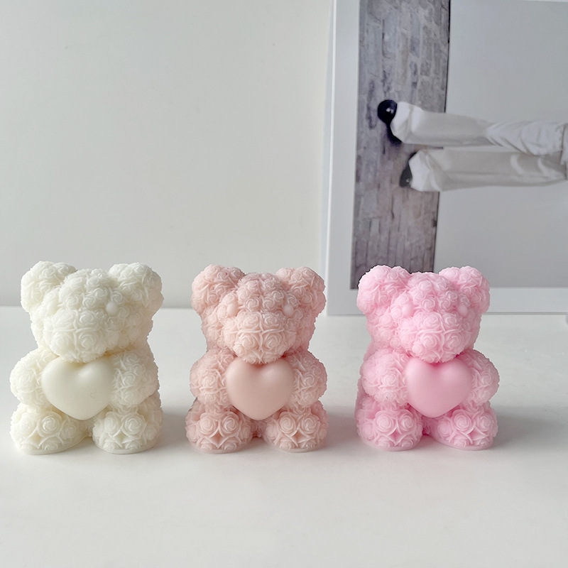 Valentine's Day Love Rose Bear - огляд і ціна Soap Making At Home