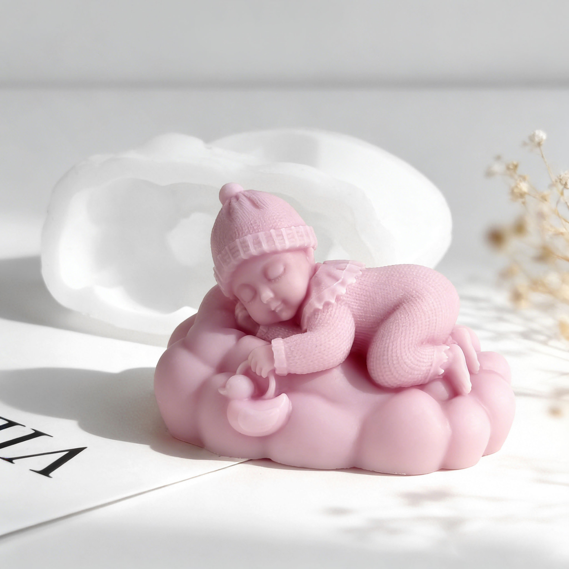 DIY Sleeping Baby Silicone Can - огляд і ціна Soap Making Scents