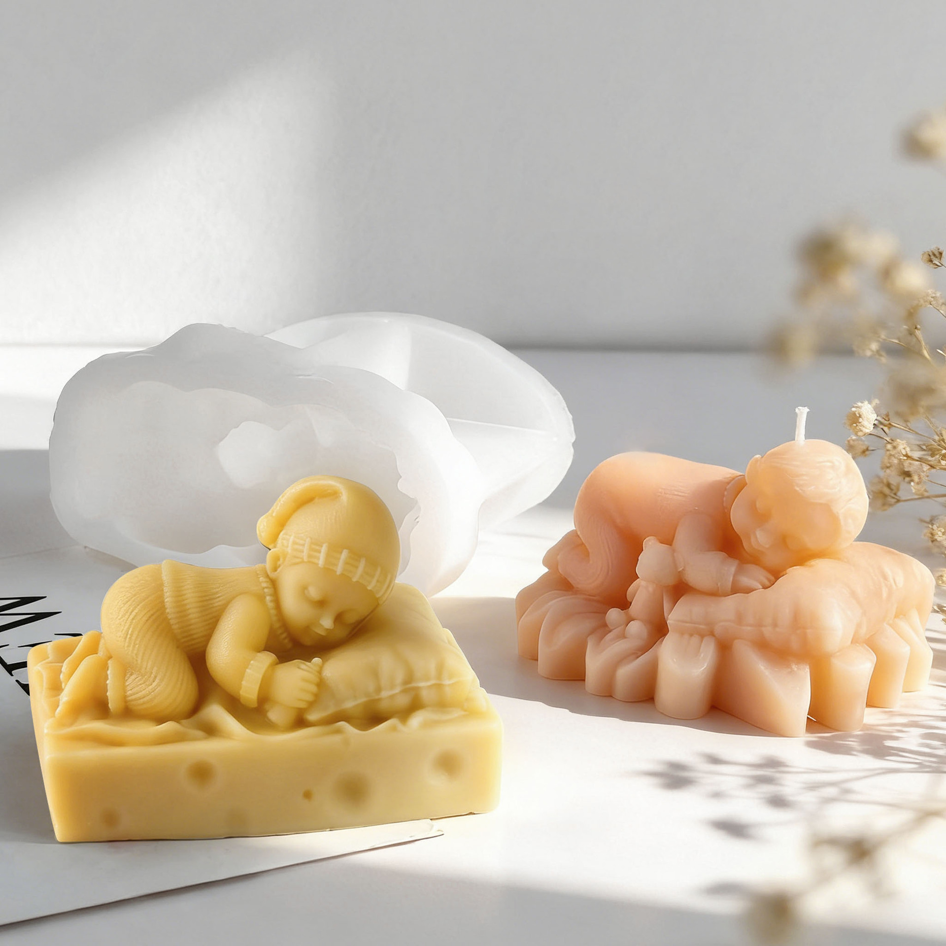 DIY Sleeping Baby Silicone Can - огляд і ціна Soap Making Scents