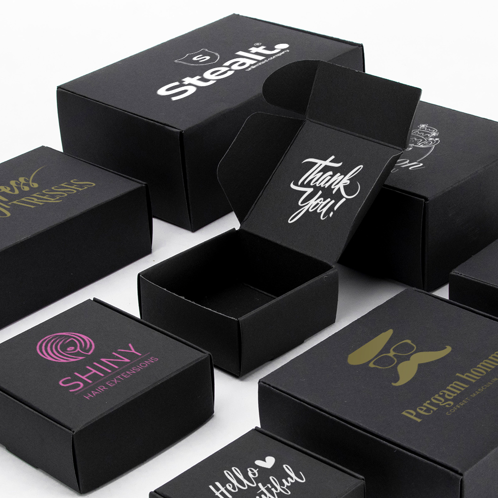 Black packaging carton Festiva - огляд і ціна Kraft Soap Label