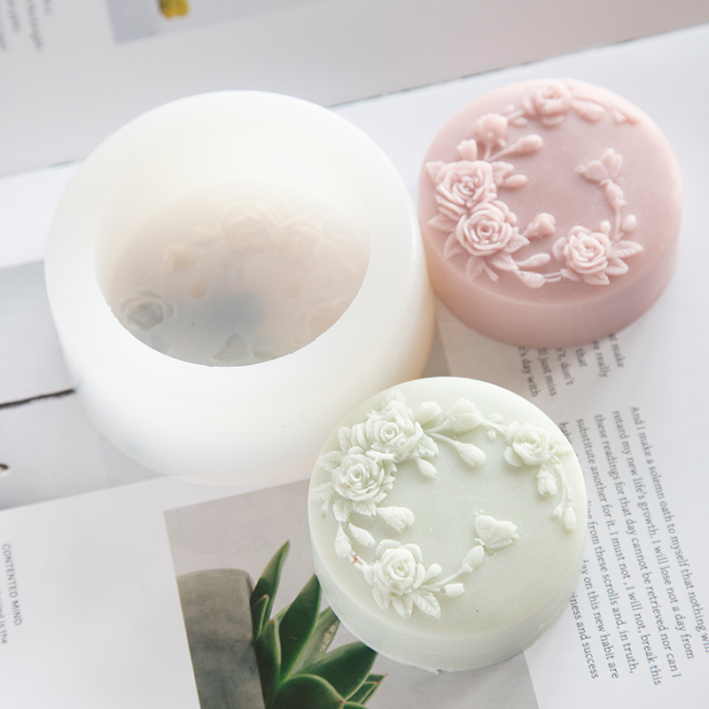 Round Shape Rose Flower Handma - огляд і ціна Soap Making Scents