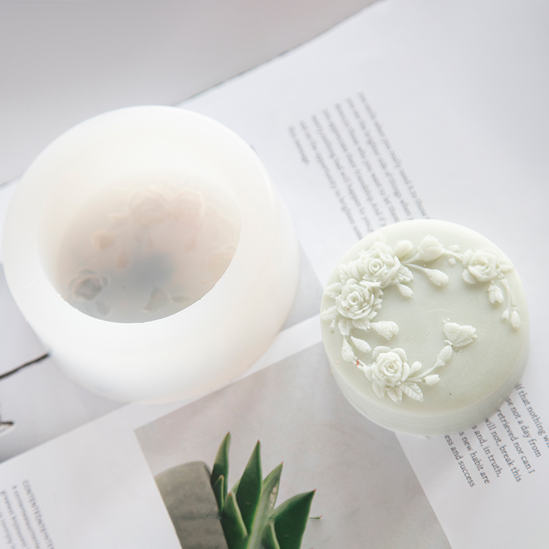 Round Shape Rose Flower Handma - огляд і ціна Soap Making Scents