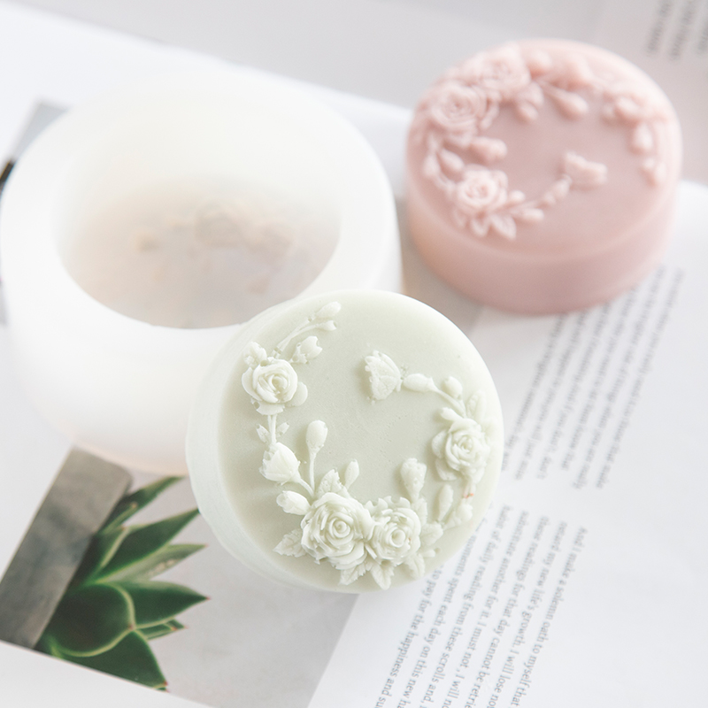Round Shape Rose Flower Handma - огляд і ціна Soap Making Scents