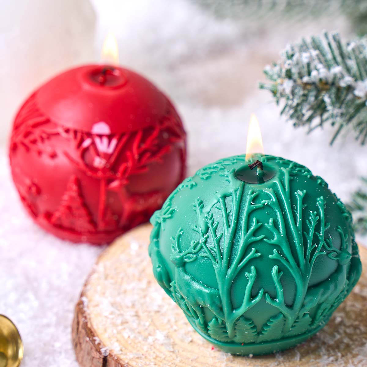 Christmas Ornaments Silicone C - огляд і ціна Soap Making At Home