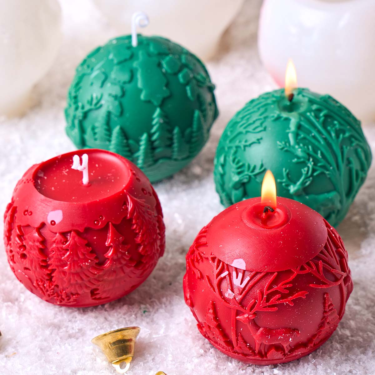 Christmas Ornaments Silicone C - огляд і ціна Soap Making At Home