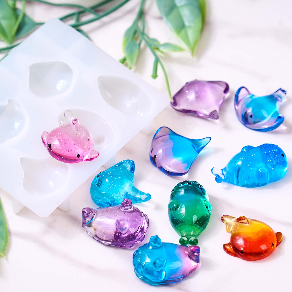 3D Healing Kawaii Manta Ray Wh - огляд і ціна Soap Making Gloves