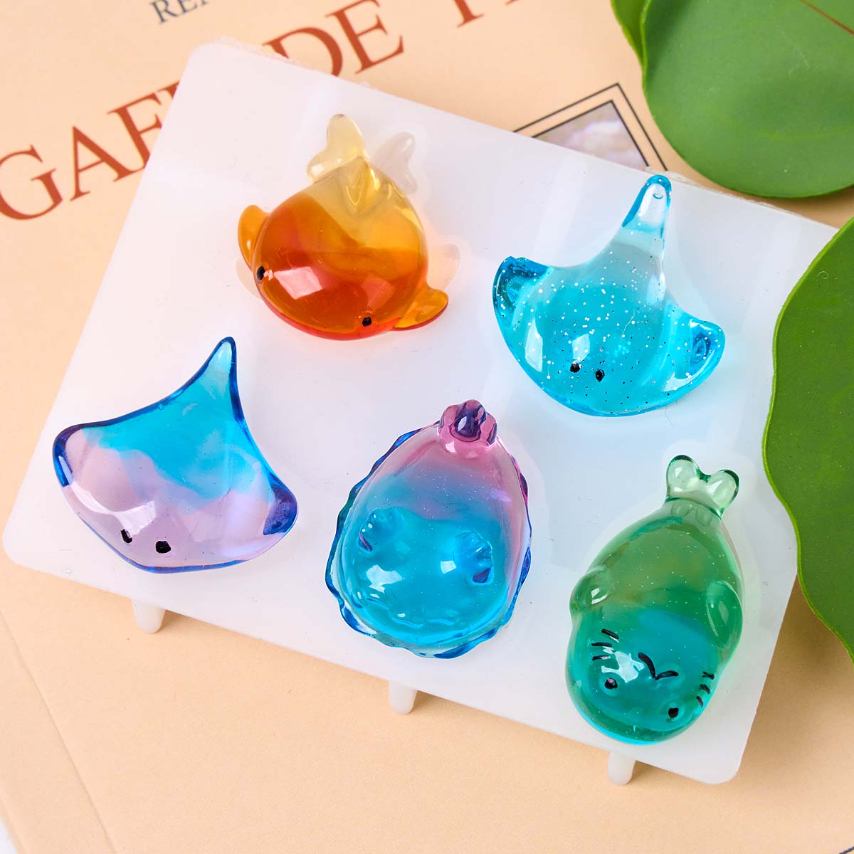 3D Healing Kawaii Manta Ray Wh - огляд і ціна Soap Making Gloves