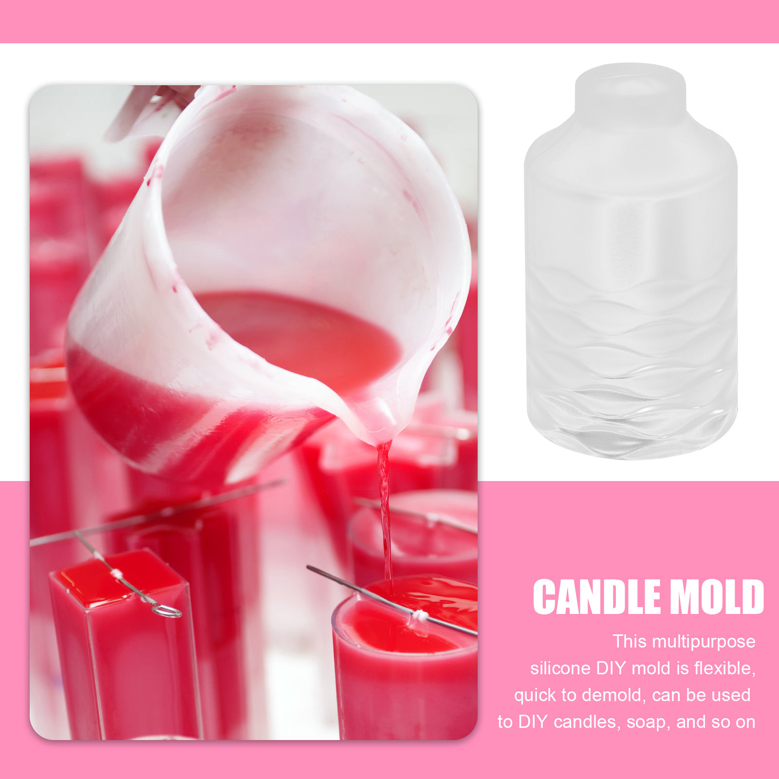 DIY Silicone Mold Cylinder Des - огляд і ціна Quick Soap Making