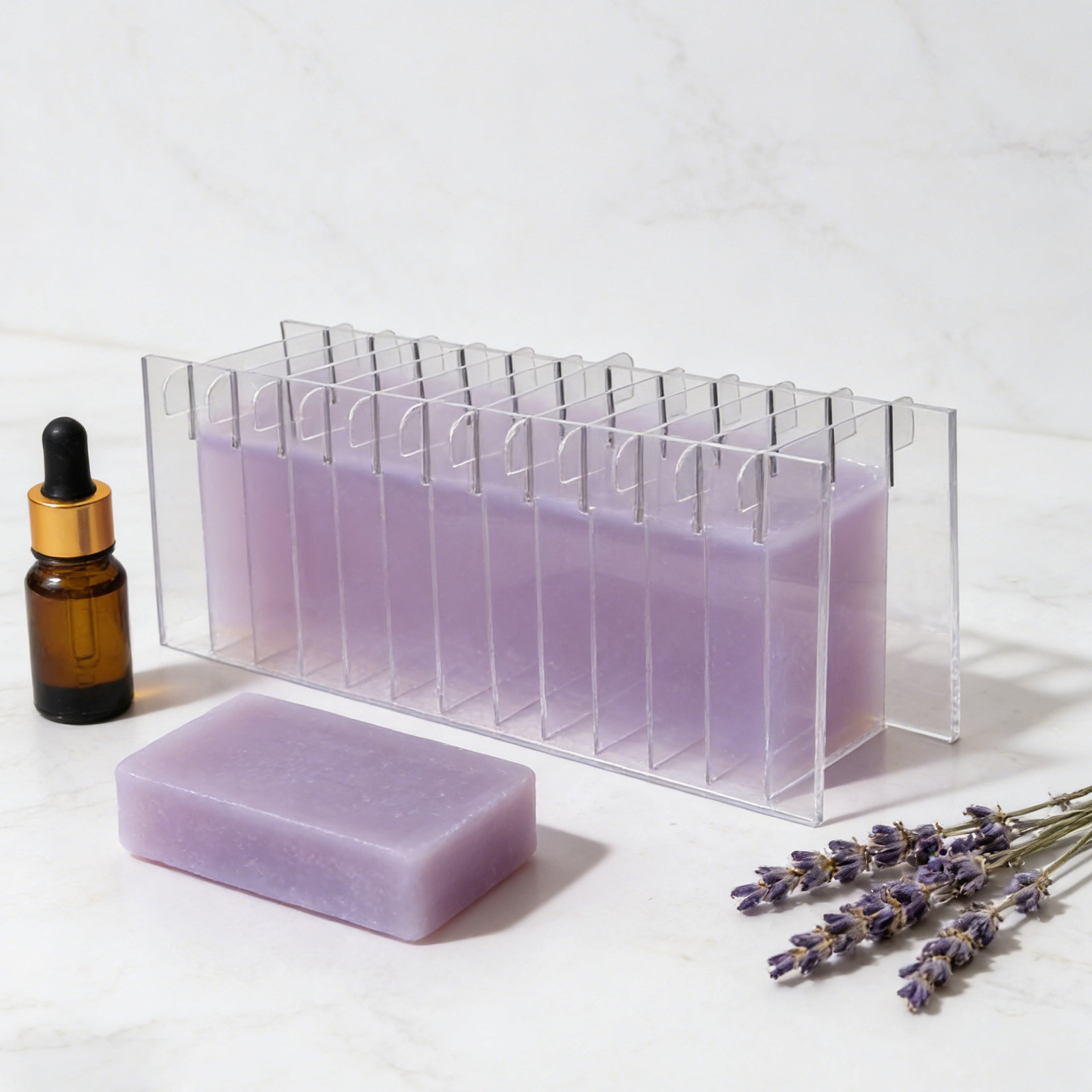 Acrylic Soap Divider Board for - огляд і ціна Soap Making Book