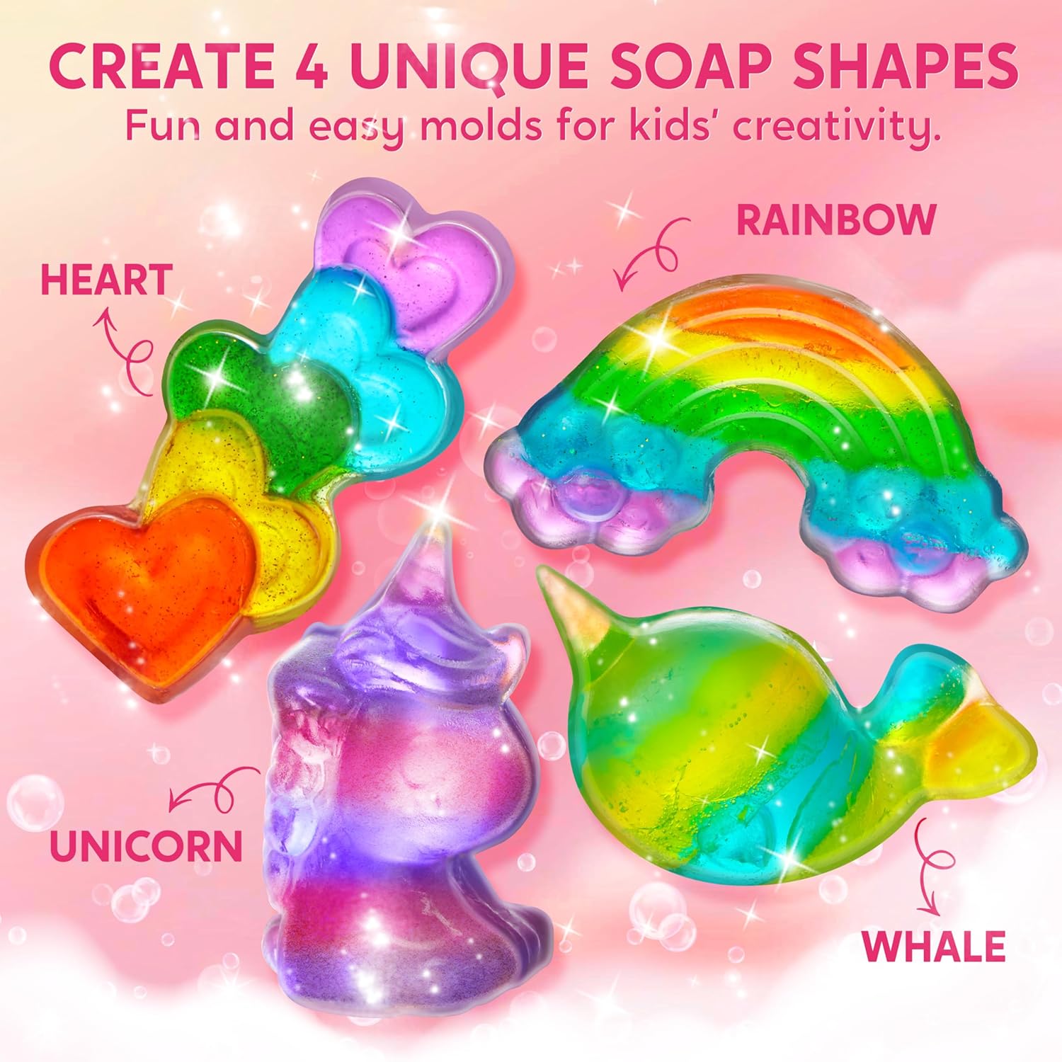 JOYFY Unicorn Soap Making Kit  - огляд і ціна Soap Making Guide For Beginners