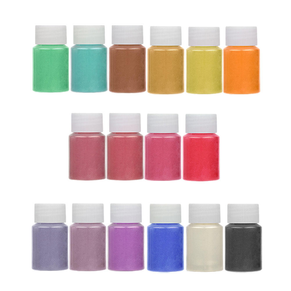 16 Colors Pearlescent Powder P - огляд і ціна Soap Making Diy