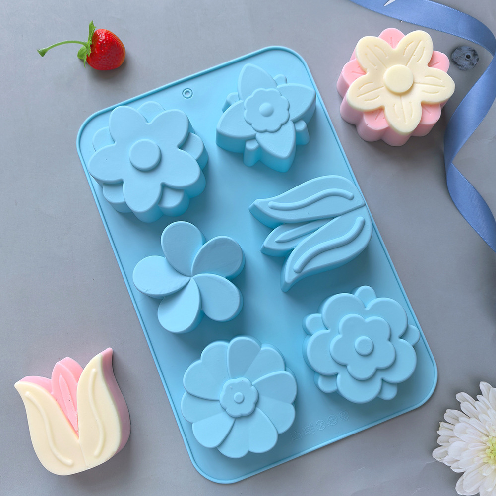 kinds Flower Silicone Molds Di - огляд і ціна Soap Making Guide For Beginners