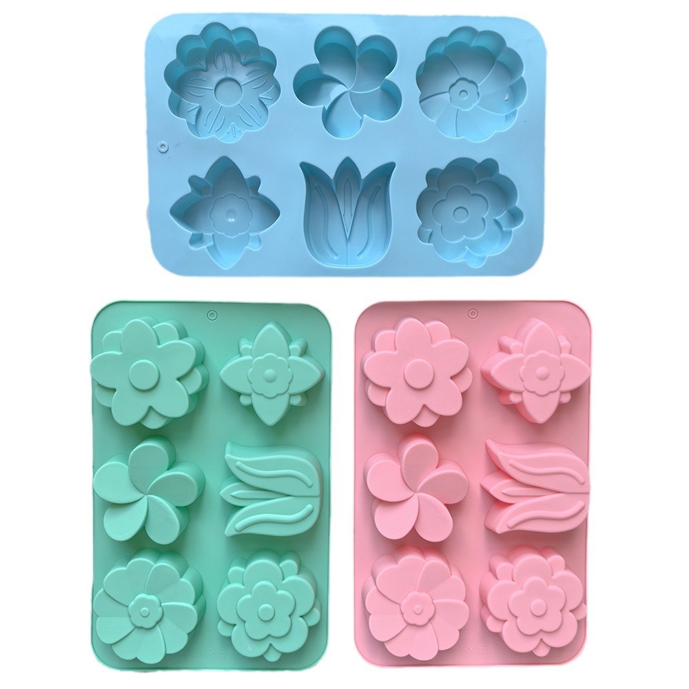 kinds Flower Silicone Molds Di - огляд і ціна Soap Making Guide For Beginners