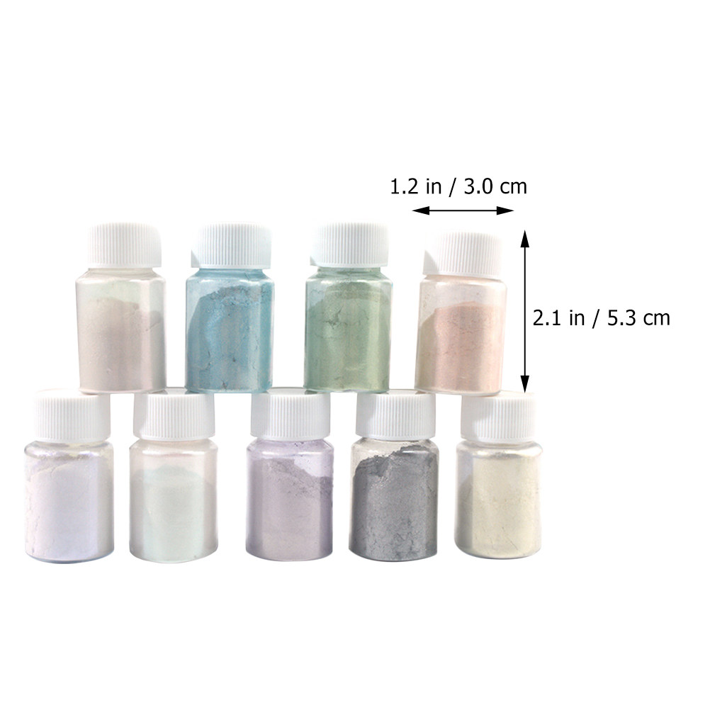 9Pcs Exquisite Mica Pigment Po - огляд і ціна Soap Making Diy