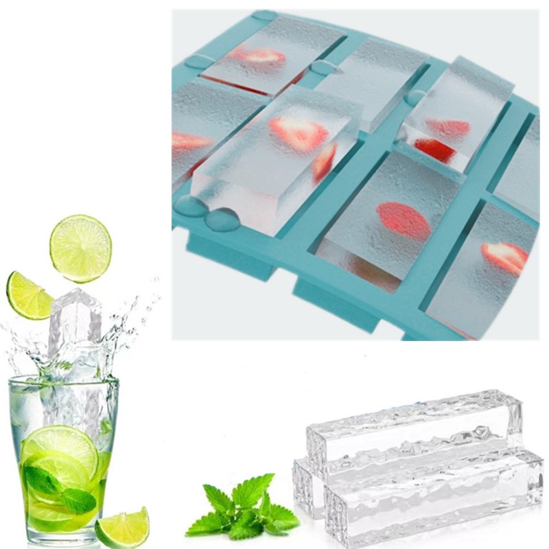 8 Cavity Rectangle Silicone ca - огляд і ціна Soap Mold Silicone Loaf