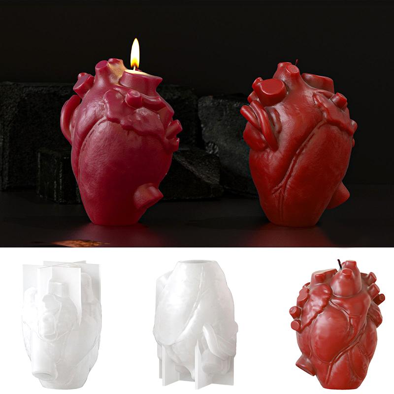 DIY Heart Shaped Candle Silico - огляд і ціна Soap Making Diy