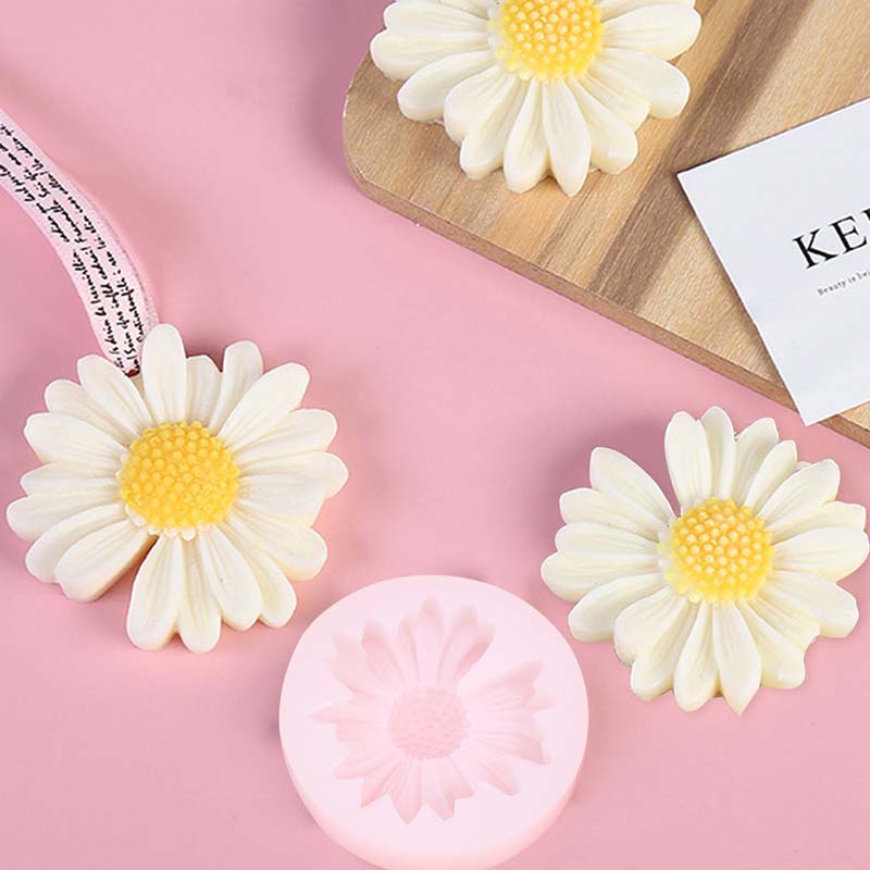 DIY Candle Silicone Mold Daisy - огляд і ціна Soap Making At Home