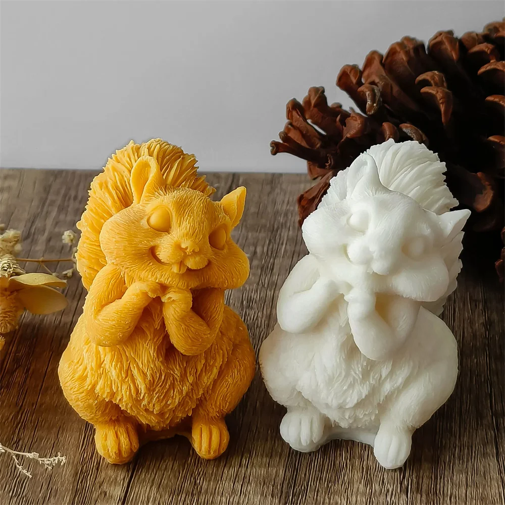 Cute Squirrel Candle Silicone  - огляд і ціна Soap Making Scents