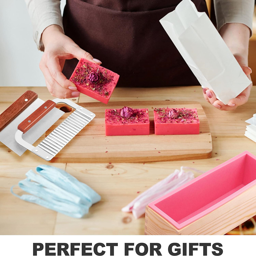 1.2L Silicone Soap Molds Kit 4 - огляд і ціна Soap Making Book