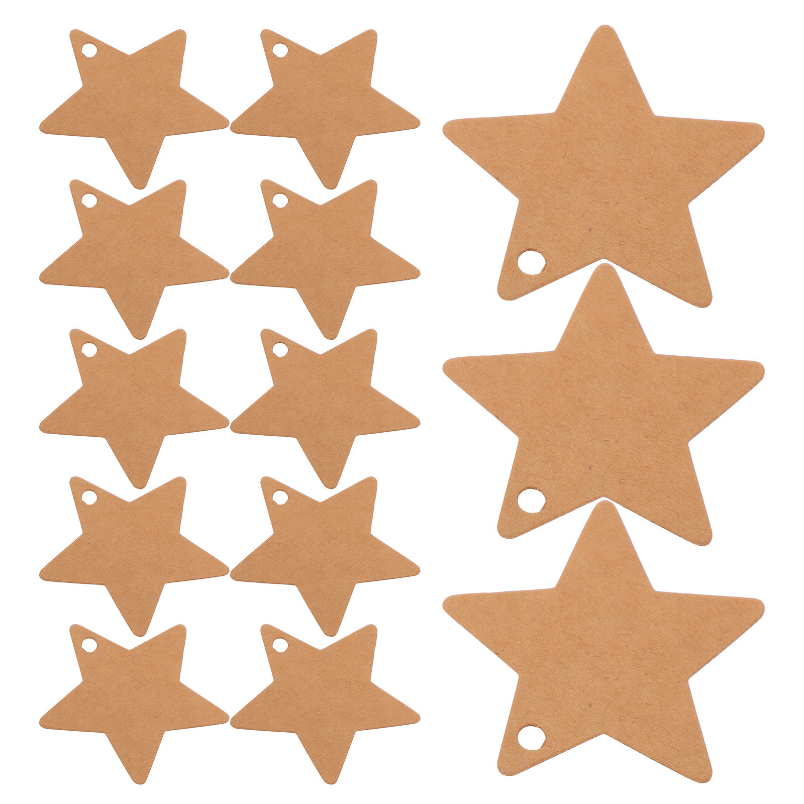 100Pcs Kraft Paper Star Tags B - огляд і ціна Kraft Soap Label